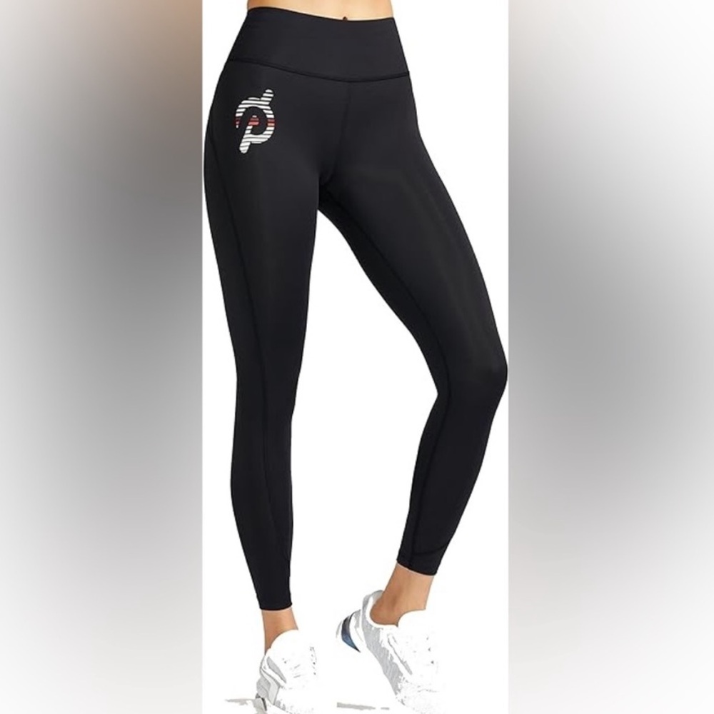 NEW Peloton Move Seamed Leggings Black High Waisted 7/8 Crop Women Size XXL